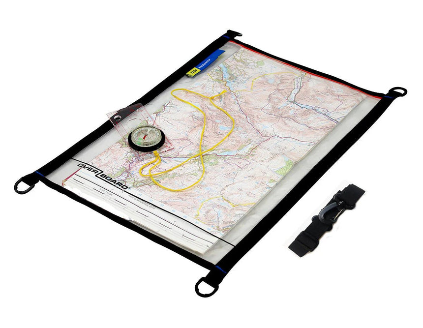 Dry Map Pouch - Porte - Documents Étanche Pour Cartes A3 NoirSleevesOverboard