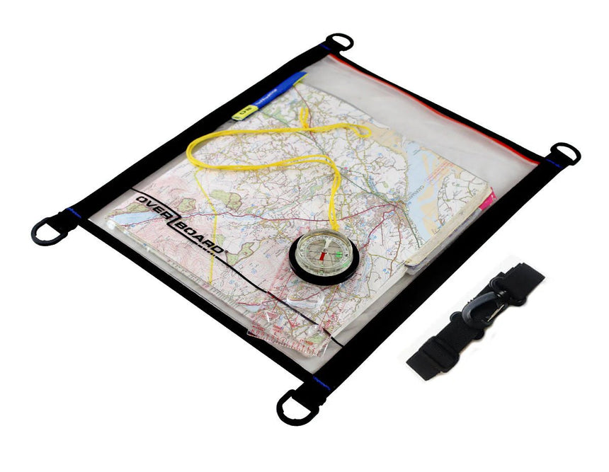 Dry Map Pouch - Porte - Documents Étanche Pour Cartes A4 NoirSleevesOverboard