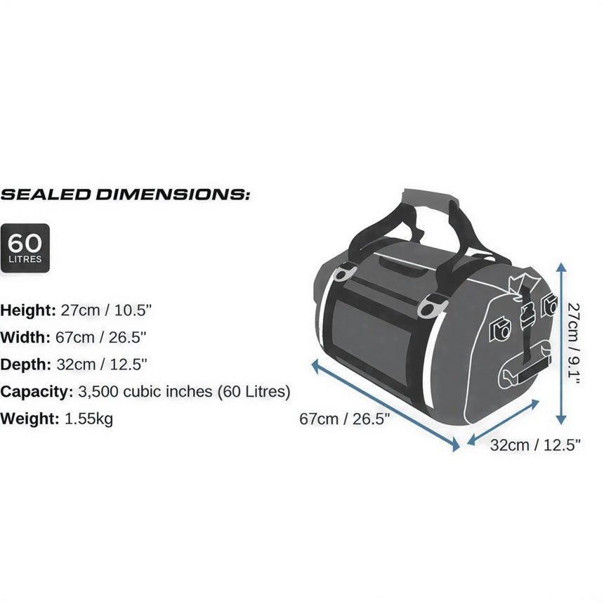 Duffel Pro Bag - Sac De Voyage Étanche 60 L JauneSacs DuffelsOverboard