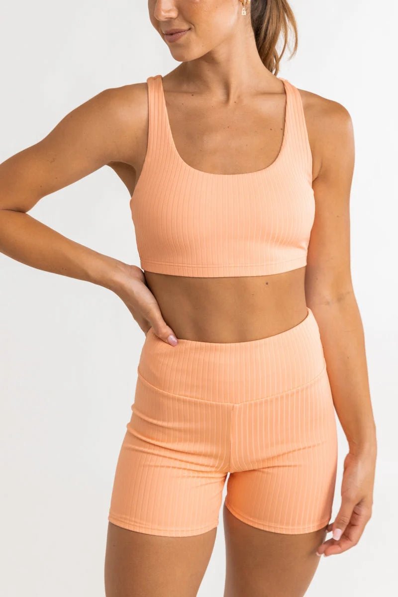 Elle Ribbed Crop - Top FemmeDébardeursRhythm