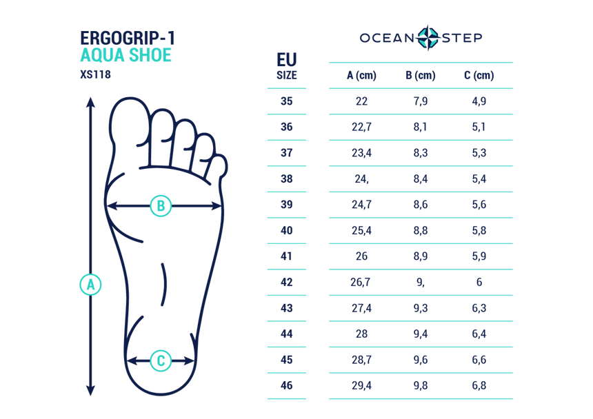 Ergogrip Adulte - Chaussures De Marche AquatiqueChaussures AquatiquesOcean Step