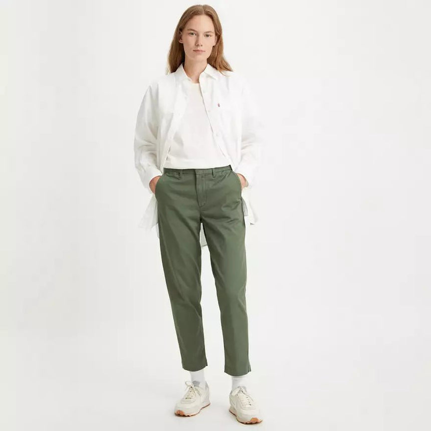 Essential Chino Thyme Twill - Pantalon FemmePantalonsLevis