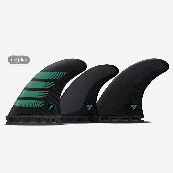 F6 Alpha Series Carbon Teal - Dérives Surf Lot de 5DérivesFutures