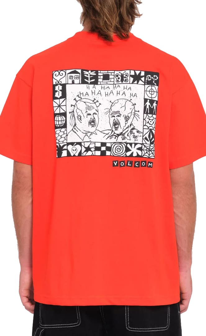 Fa Keutchi 3 Tee Shirt Coupe Classique Manches Courtes Homme#Tee ShirtsVolcom