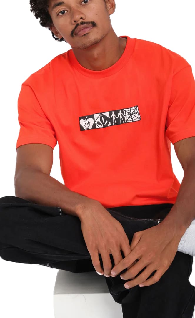 Fa Keutchi 3 Tee Shirt Coupe Classique Manches Courtes Homme#Tee ShirtsVolcom