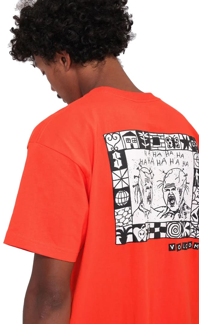 Fa Keutchi 3 Tee Shirt Coupe Classique Manches Courtes Homme#Tee ShirtsVolcom