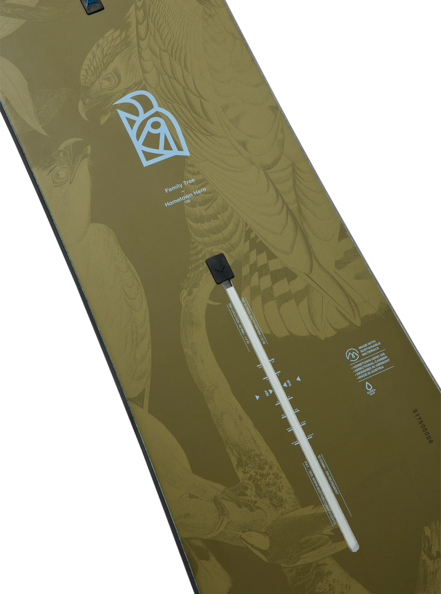 Family Tree Hometown Hero Camber - Panche De Snowboard Freeride UnisexSnowboardsBurton