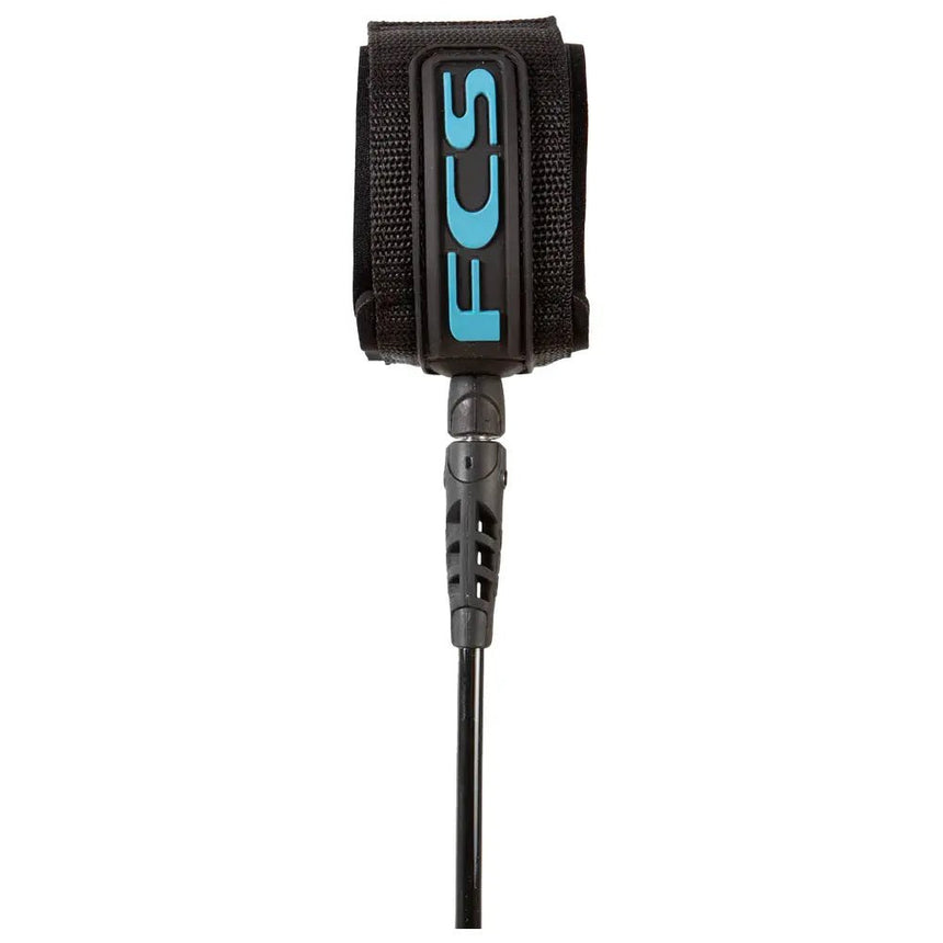 FCS All Round Classic Tranquil Blue/Black leash de surfLeashsFcs