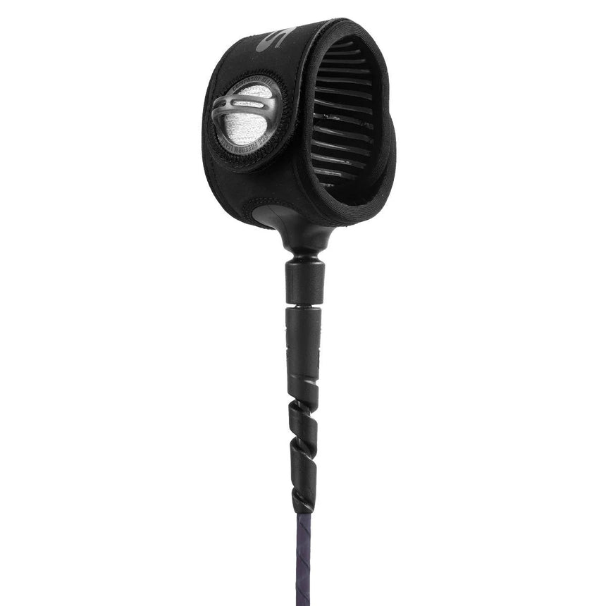 FCS Freedom Helix 6’ Comp Smoke/White leash de surf#LeashsFcs