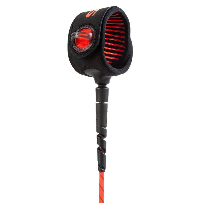 FCS Freedom Helix All Round Red/Black leash de surf#LeashsFcs