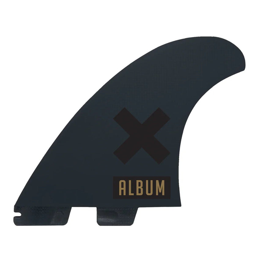 FCS II Album Twin + 1 PG Retail Fins Black/Gold#DérivesFcs