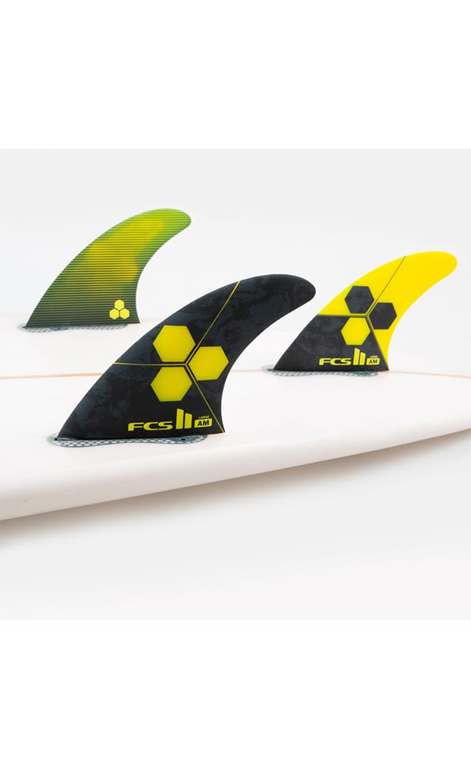 FCS II AM PC Tri Retail Fins Yellow#DérivesFcs
