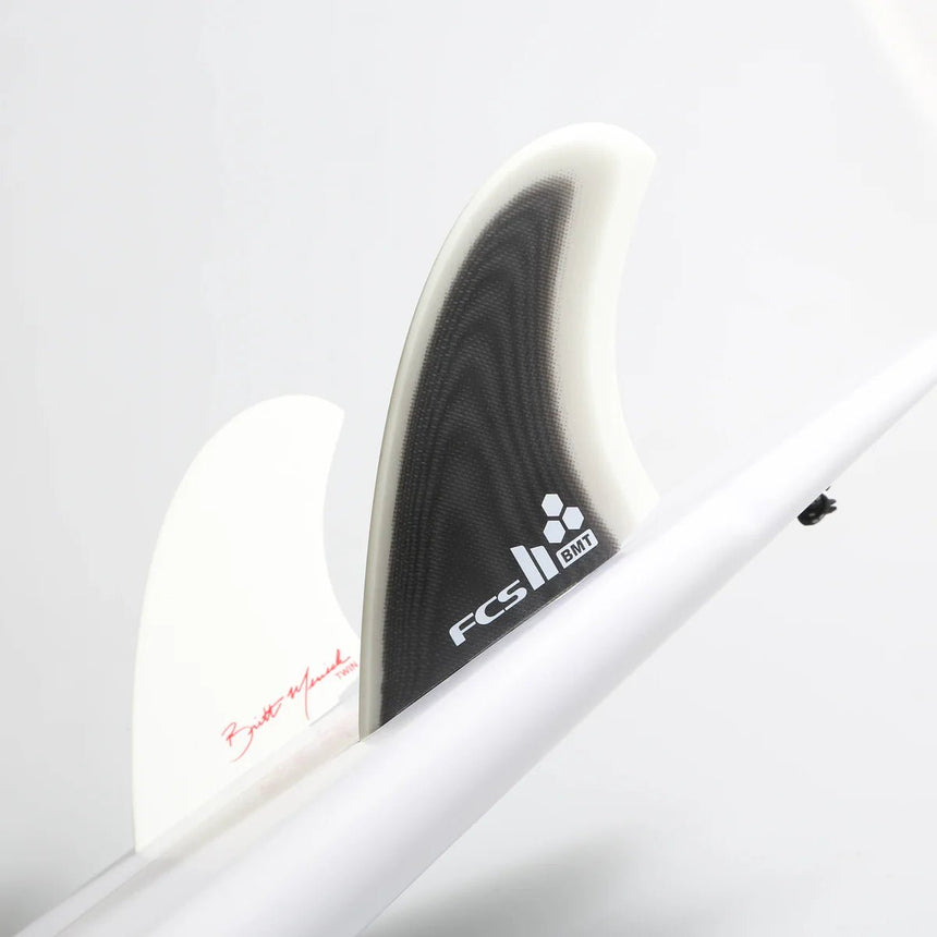 FCS II BM PG Twin Retail Fins Black/Grey/White#DérivesFcs