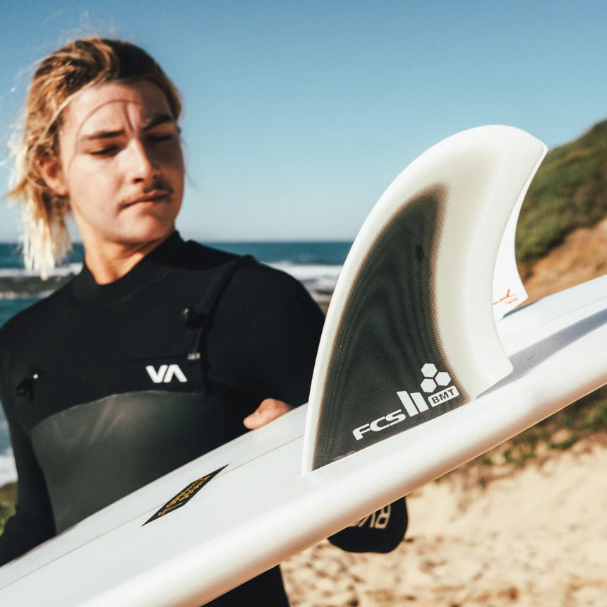 FCS II BM PG Twin Retail Fins Black/Grey/White#DérivesFcs