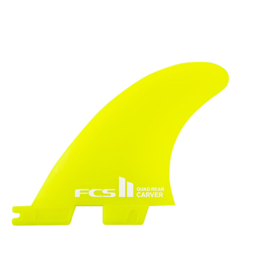FCS II Carver Neo Glass Quad Rear Retail Fins Yellow#DérivesFcs