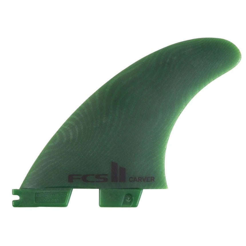 FCS II Carver Neo Glass Sage Quad Rear Retail Fins Sage#DérivesFcs