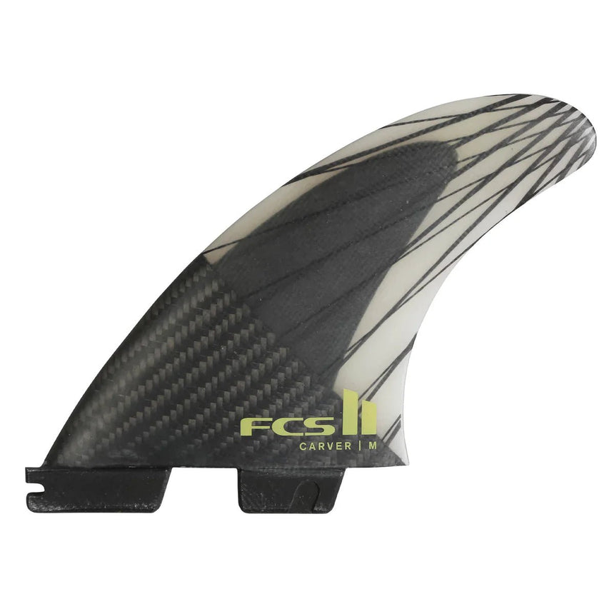FCS II Carver PC Carbon Tri Retail Fins Eucalyptus#DérivesFcs