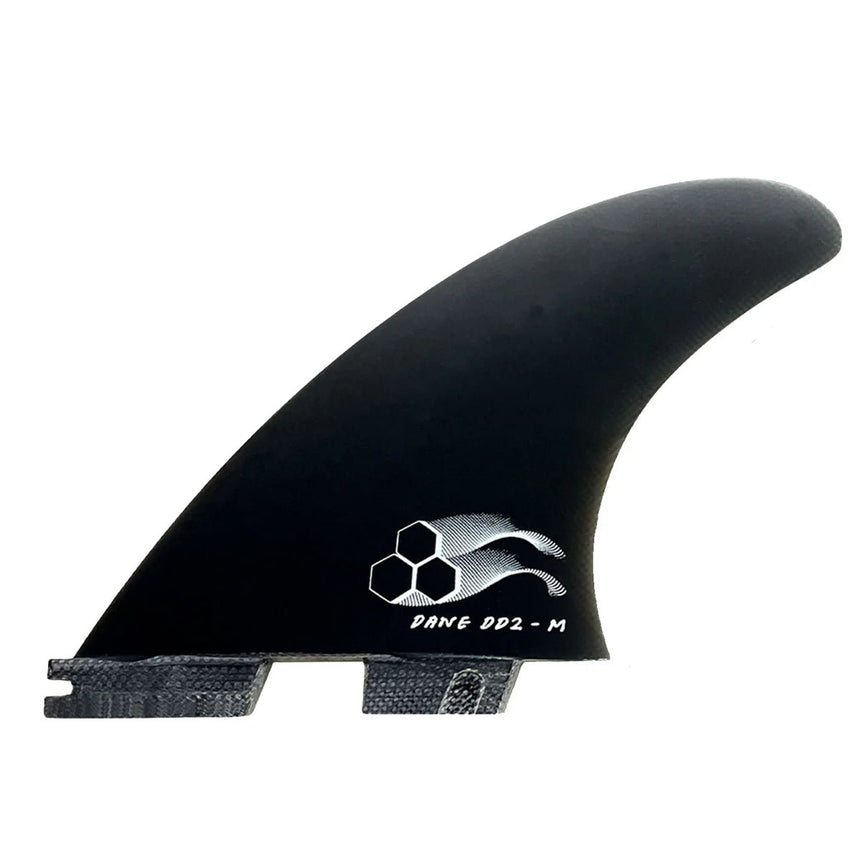 FCS II CI x Dane Reynolds DD2 PG Tri Retail Fins Black - Derives SurfDérivesFcs