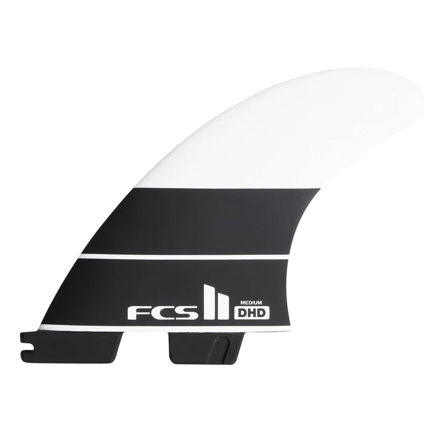 FCS II DH PC Tri Retail Fins Black/White#DérivesFcs