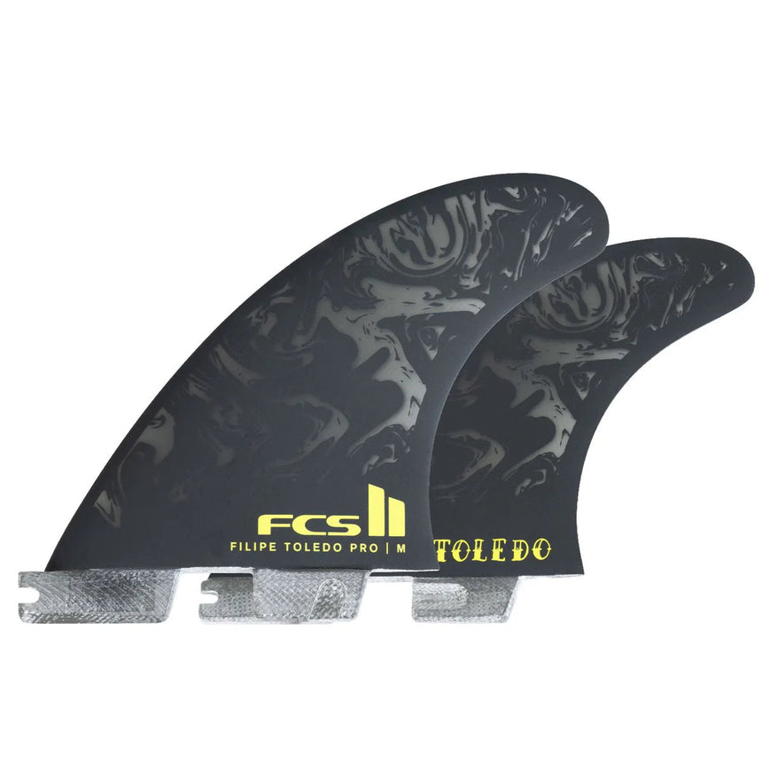 FCS II FT PG Tri Retail Fins Black/Acid#DérivesFcs