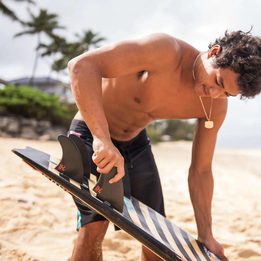 FCS II H4 Quad Rear Retail Fins Smoke#DérivesFcs