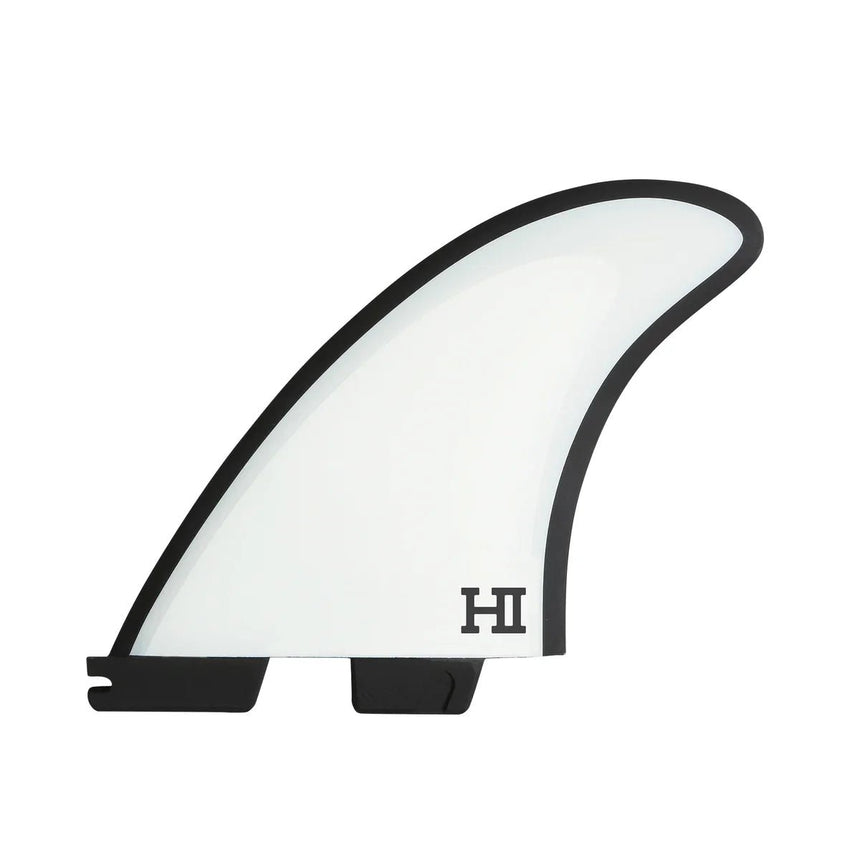 FCS II Harley Mid Tri - Quad PC Retail Fins Black/White#DérivesFcs
