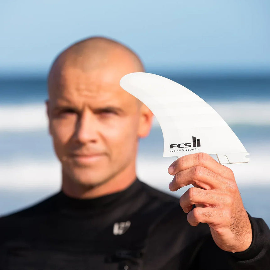 FCS II JW PC Tri Retail Fins White/White#DérivesFcs
