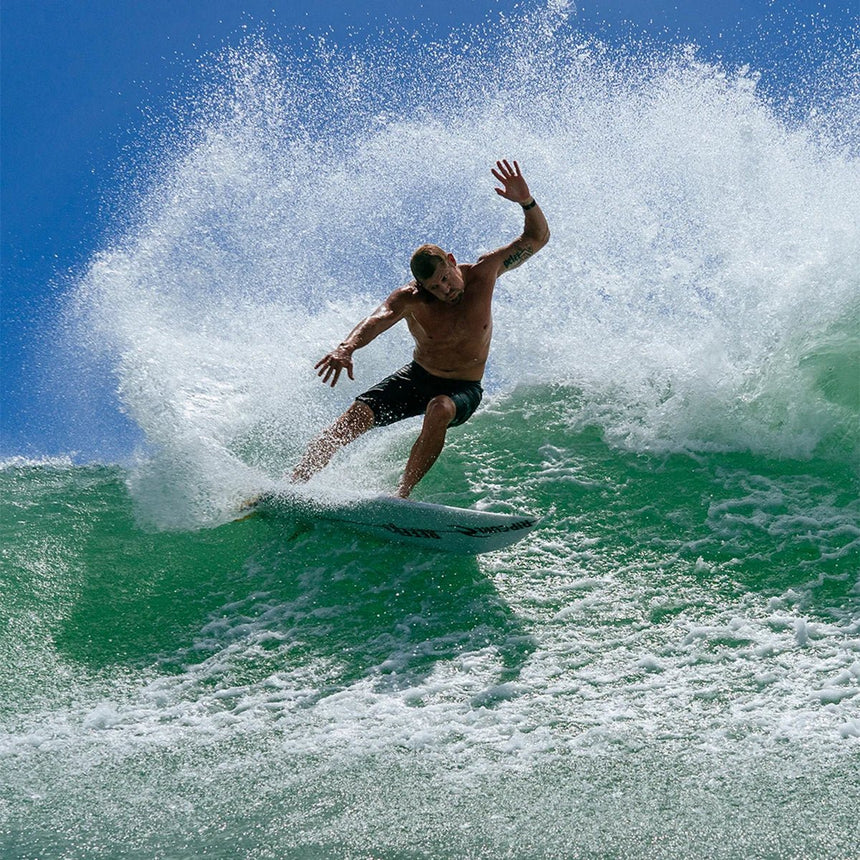 FCS II MF GlassFibre Fusion Smoke/White Tri Retail Fins - Derives SurfDérivesFcs