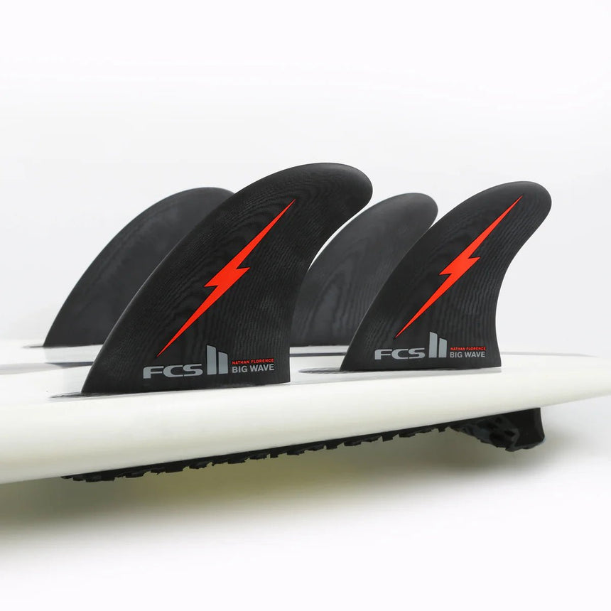 FCS II NF Big Wave G10 Paddle Quad Retail Fins Black#DérivesFcs