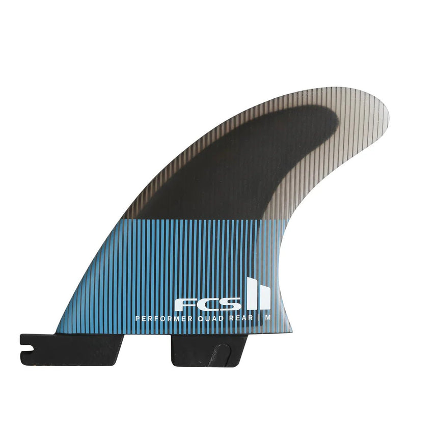 FCS II Performer PC Tranquil Quad Rear Retail Fins Blue#DérivesFcs