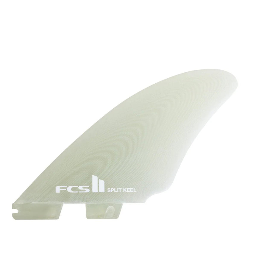 FCS II PG Split Keel Quad Retail Fins Clear#DérivesFcs