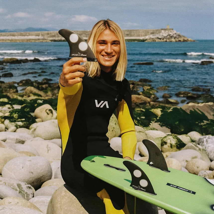 FCS II PK PC Tri Retail Fins Black#DérivesFcs