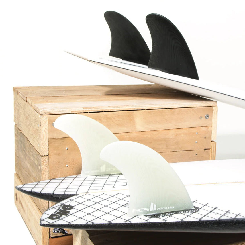FCS II Power Twin PG Retail Fins Black#DérivesFcs