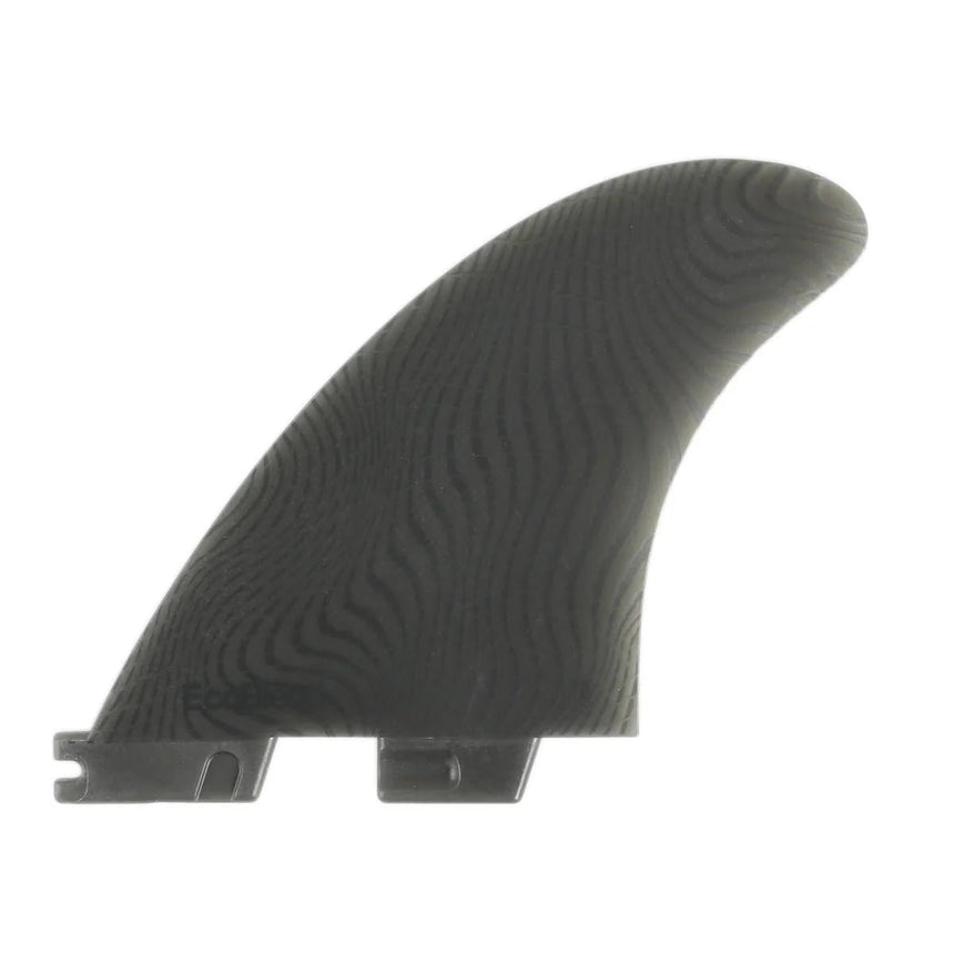 FCS II Reactor Neo Glass Ash Tri Fins Black#DérivesFcs