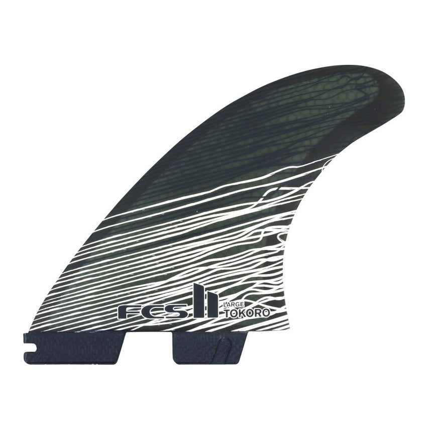 FCS II Tokoro PC Tri Retail Fins Black/WhiteDérivesFcs