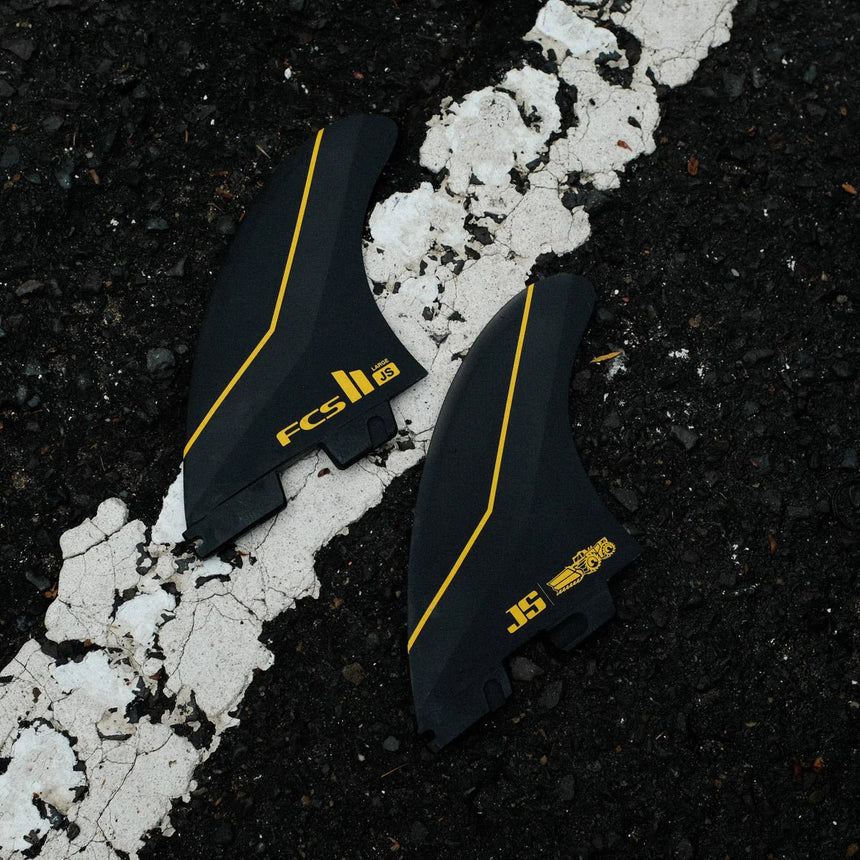 FCSII JS PC Carbon Tri Retail Fins Black#DérivesFcs