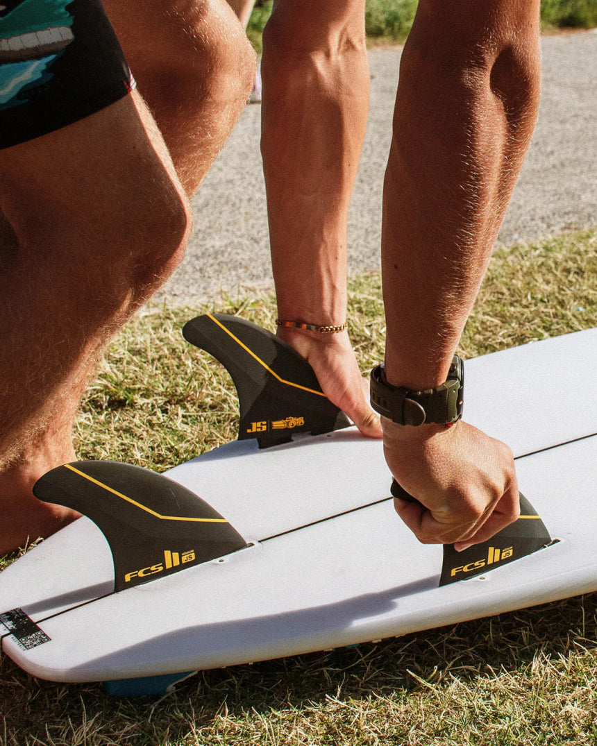 FCSII JS PC Carbon Tri Retail Fins Black#DérivesFcs