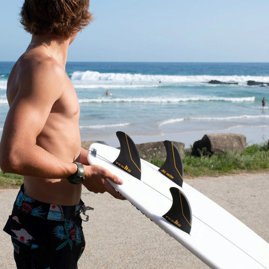 FCSII JS PC Carbon Tri Retail Fins Black#DérivesFcs