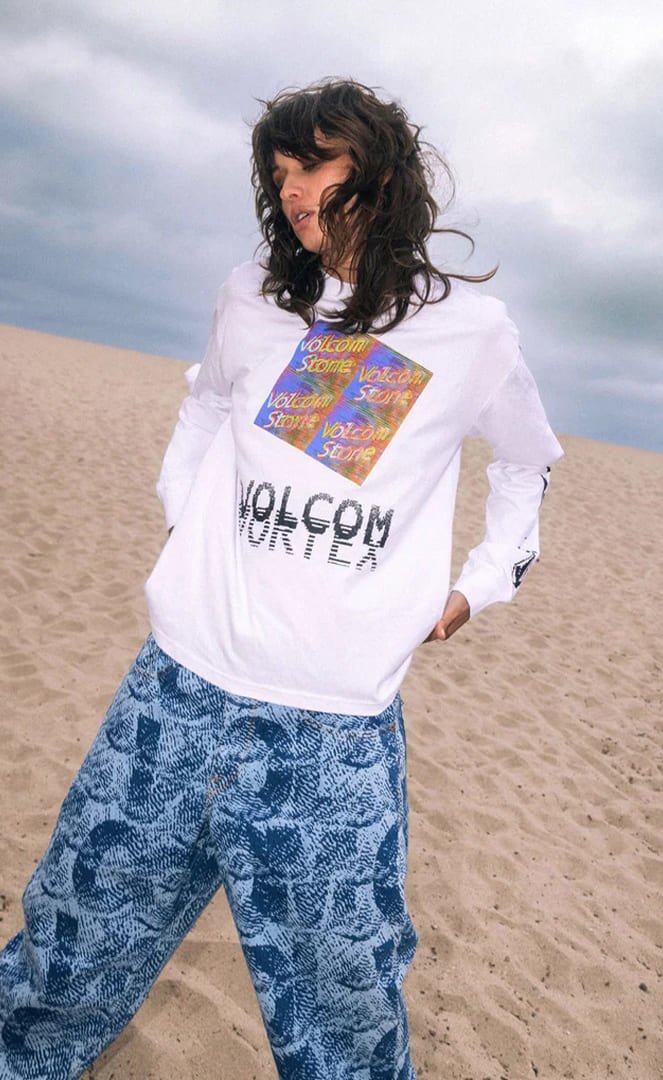 Fergadelic Tee Shirt Coupe Classique Large Manches Longues Homme#Tee ShirtsVolcom