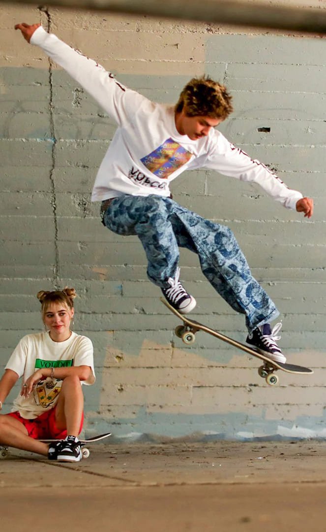 Fergadelic Tee Shirt Coupe Classique Large Manches Longues Homme#Tee ShirtsVolcom