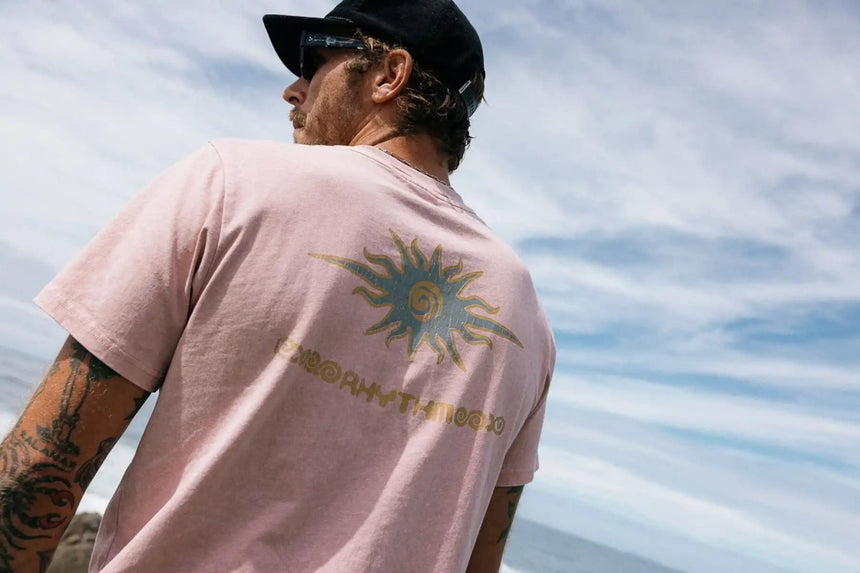 Flame Printed Vintage Ss T-Shirt Homme#Tee ShirtsRhythm