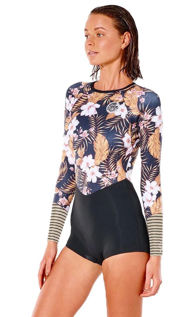 Gbomb 1mm L/S Boyleg Spring Shorty Surf Femme#ShortyRip Curl