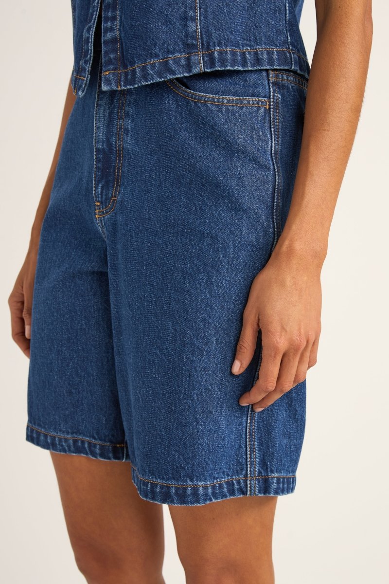 Gia Denim Jorts - Short FemmeShortsRhythm