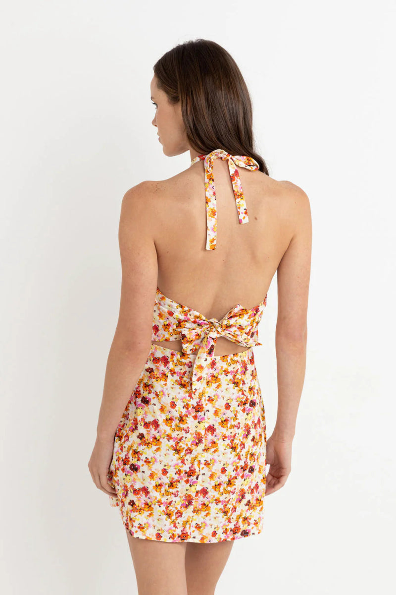 Haven Floral Halter Mini - Robe Courte FemmeDressRhythm