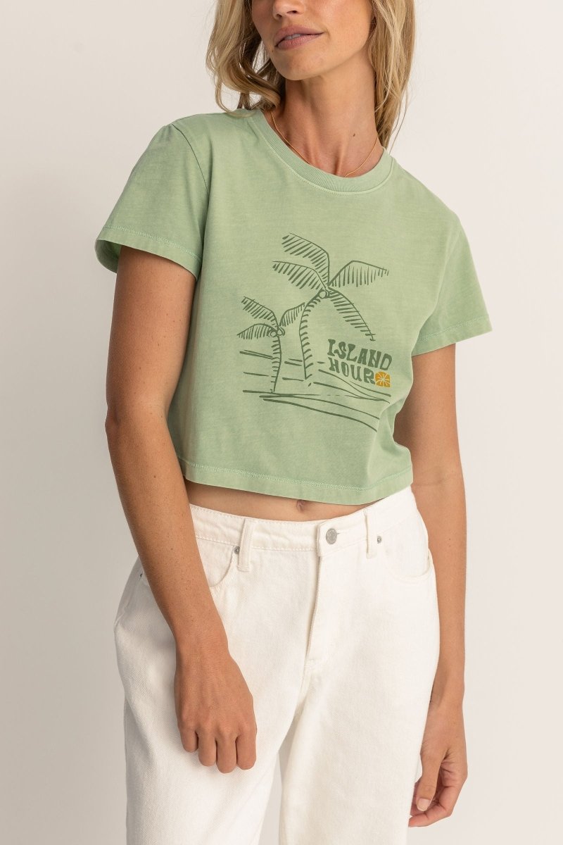 Island Hour T-Shirt Vintage FemmeTee ShirtsRhythm