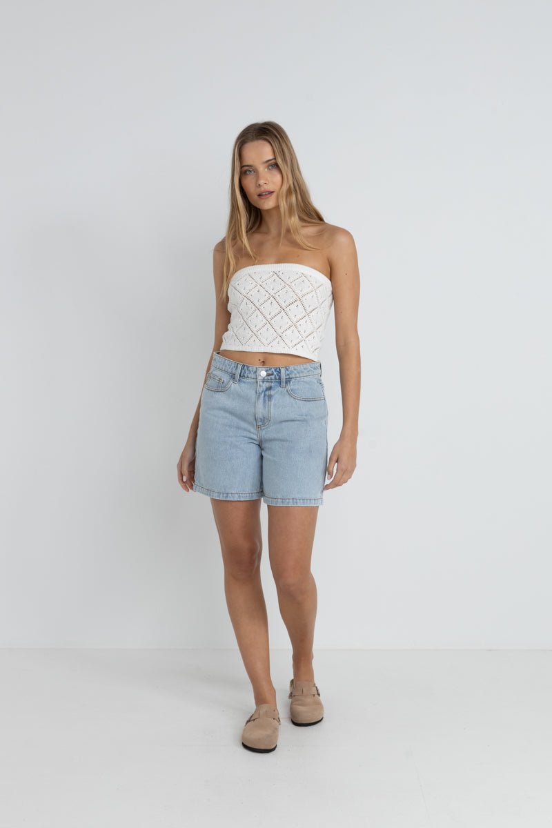 Islander Strapless Knit - Top FemmeDébardeursRhythm