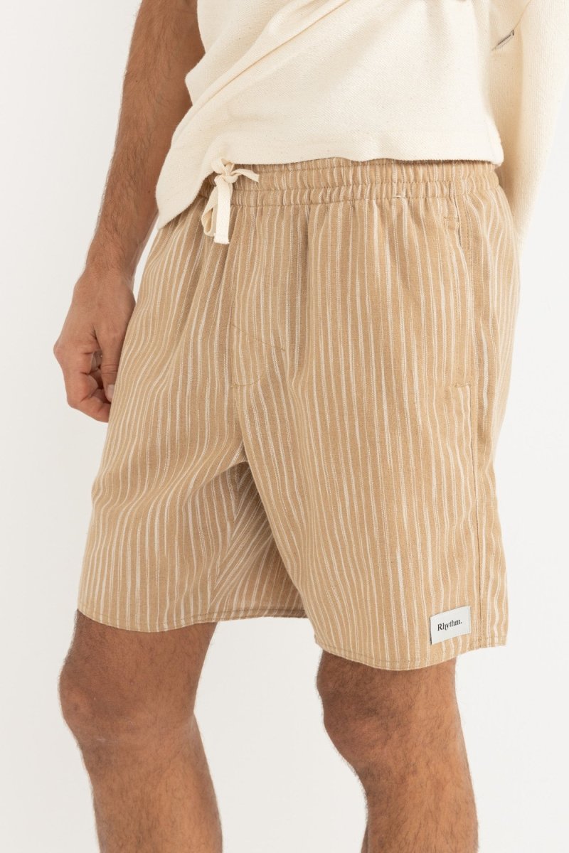 Jacquard Linen Jam - Short HommeShortsRhythm