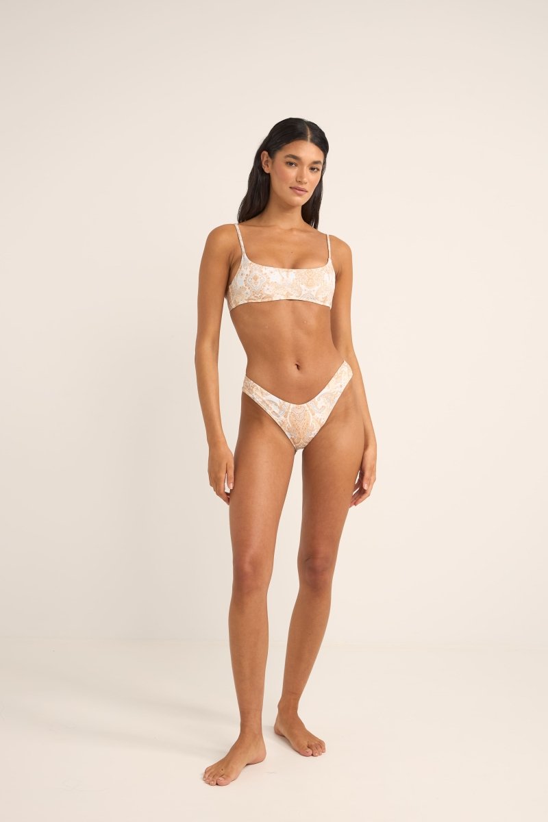 Jean Paisley Crop - Haut De Maillot FemmeMaillots De BainRhythm