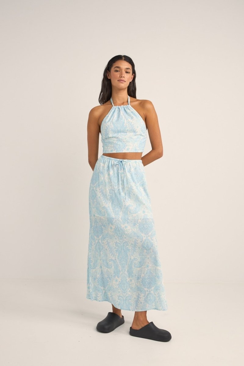 Jean Paisley Halter - Top FemmeDébardeursRhythm