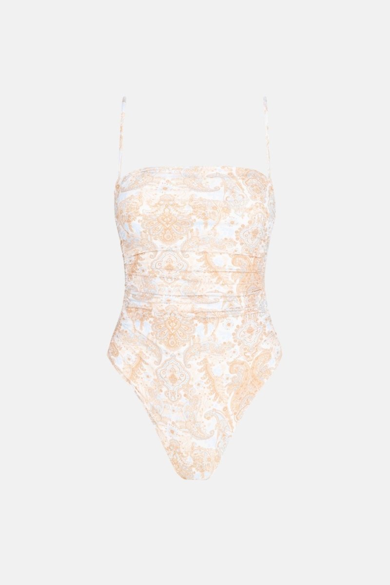 Jean Paisley Scrunched Side One Piece FemmeMaillots De BainRhythm